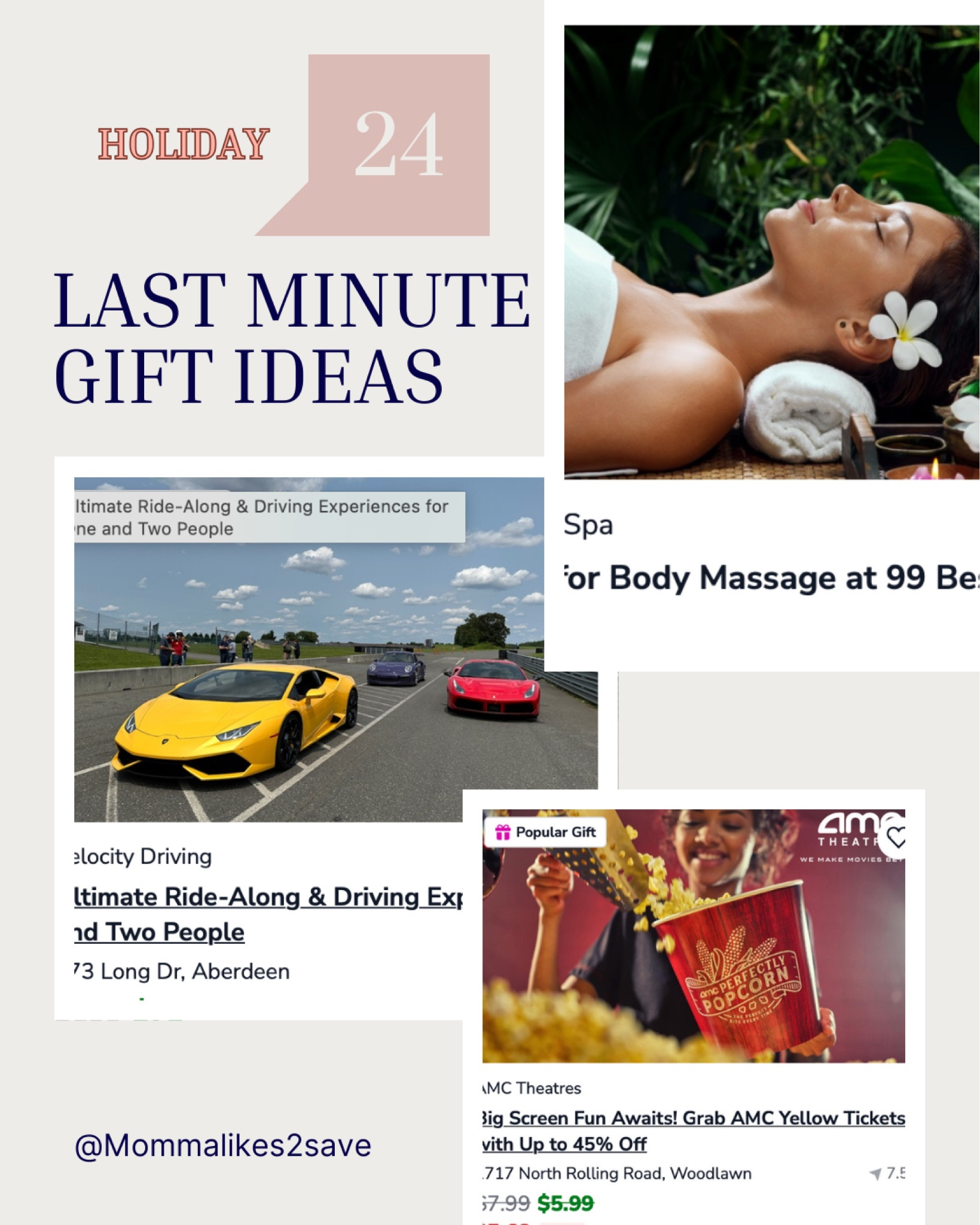 (Ad) Gift an experience this holiday season. From spa day, to an adventurous outing, or a chill movie date @groupon has you covered! #GrouponPartner

#LTKGiftGuide #LTKHoliday