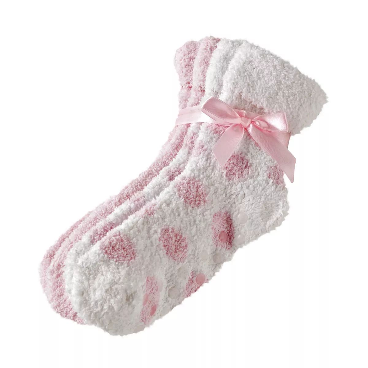 Earth Therapeutics 2-pk. Dotted Shea Butter Thera-Soft Socks | Kohl's