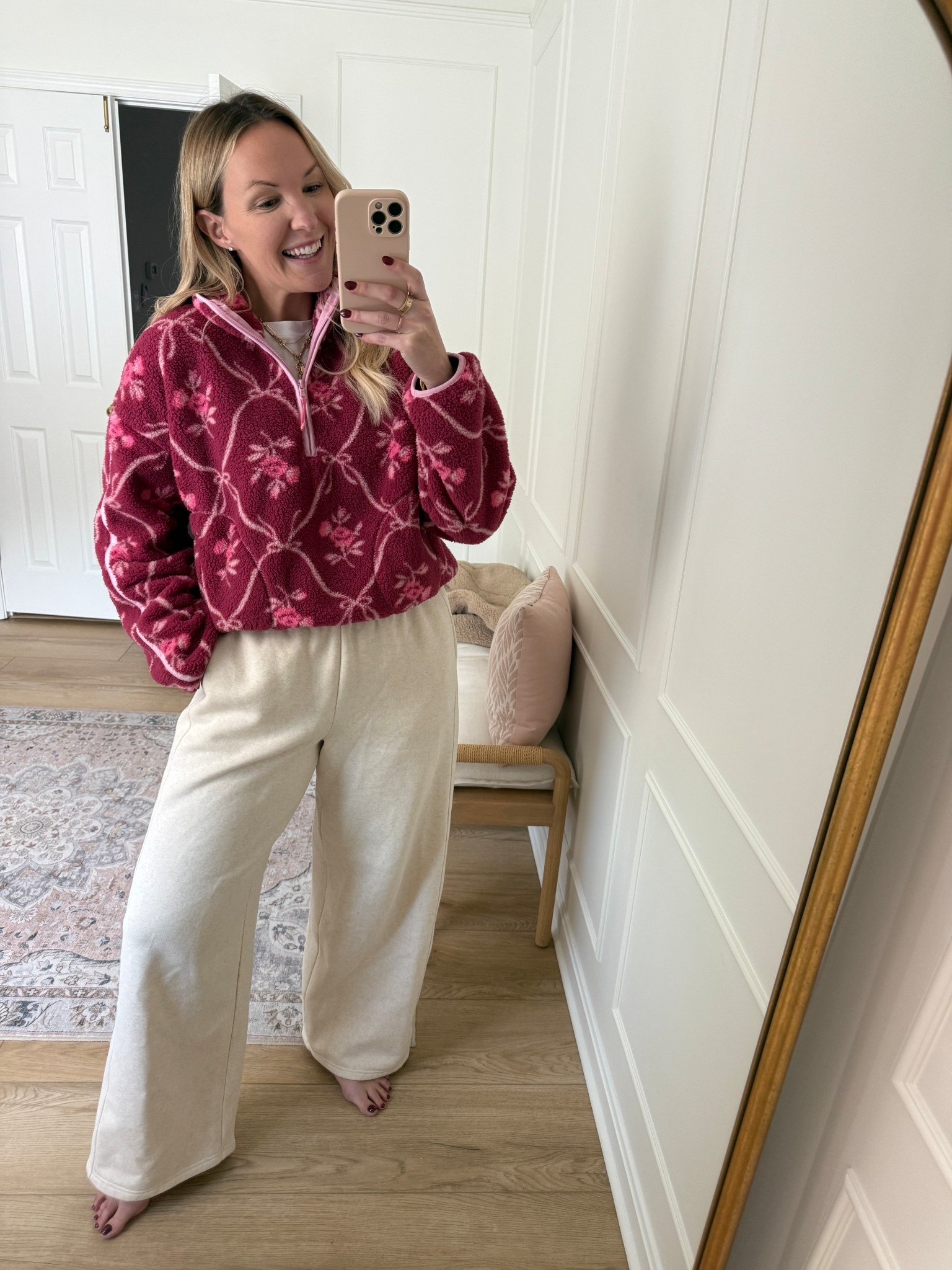 Cozy Sherpa back in stock! I wear a medium! 

#LTKGiftGuide #LTKFindsUnder50 #LTKSeasonal