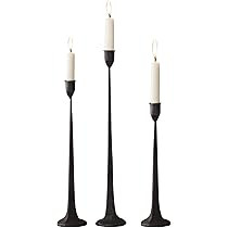 Iron Taper Candle Holder - Decorative Candle Stand - Candlestick Holder for Wedding, Dinning, Party, | Amazon (US)