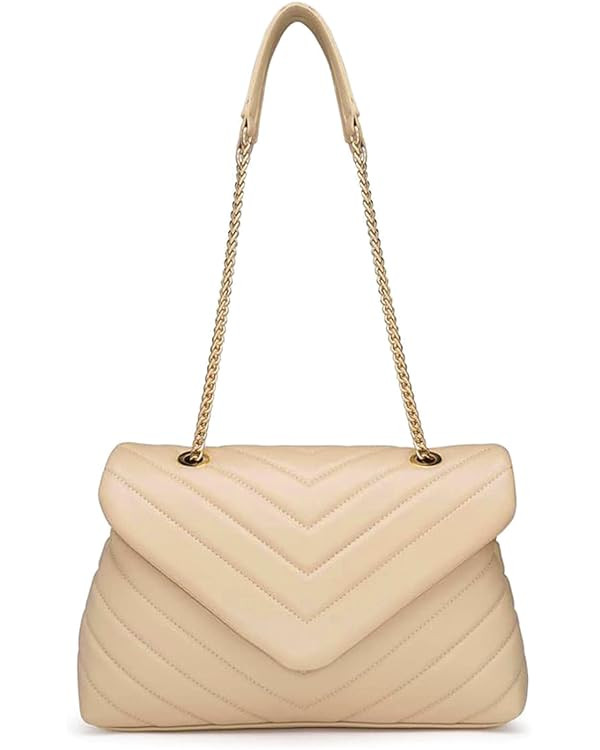 PRETTYGARDEN Women’s Fashion Crossbody Bags Lightweight Adjustable Chain Strap Quilted Designer... | Amazon (US)