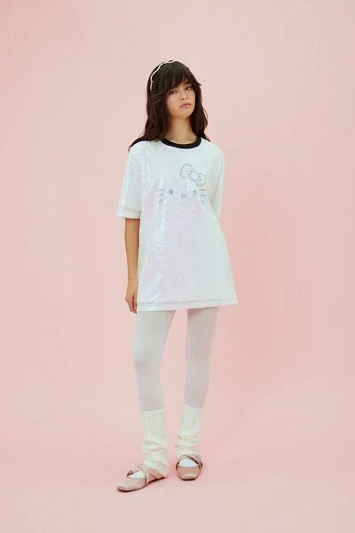 Hello Kitty Sequin Tee | Forever 21