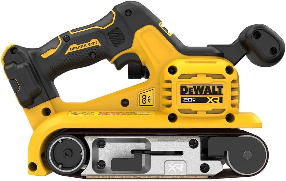 DEWALT 20V MAX* Belt Sander, Cordless, Brushless, Tool Only (DCW220B) | Amazon (US)