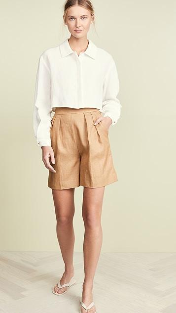Theory
                
            

    Pleated Shorts | Shopbop