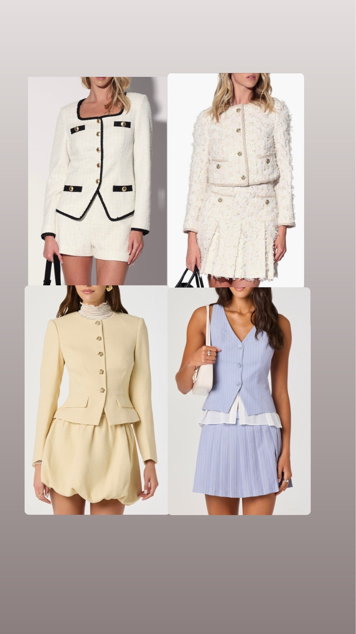 Looking for
Chic outfits for work , church or simply for everyday.
Here they are #astr #walterbaker #workoutfit #churchoutfit #blazers

#LTKOver40 #LTKWorkwear #LTKSaleAlert