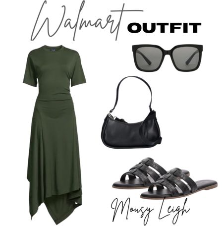 Loving this dress, styled with sunglasses, shoulder bag, and sandals! 

walmart, walmart finds, walmart find, walmart spring, found it at walmart, walmart style, walmart fashion, walmart outfit, walmart look, outfit, ootd, inpso, 

#LTKItBag #LTKShoeCrush #LTKStyleTip