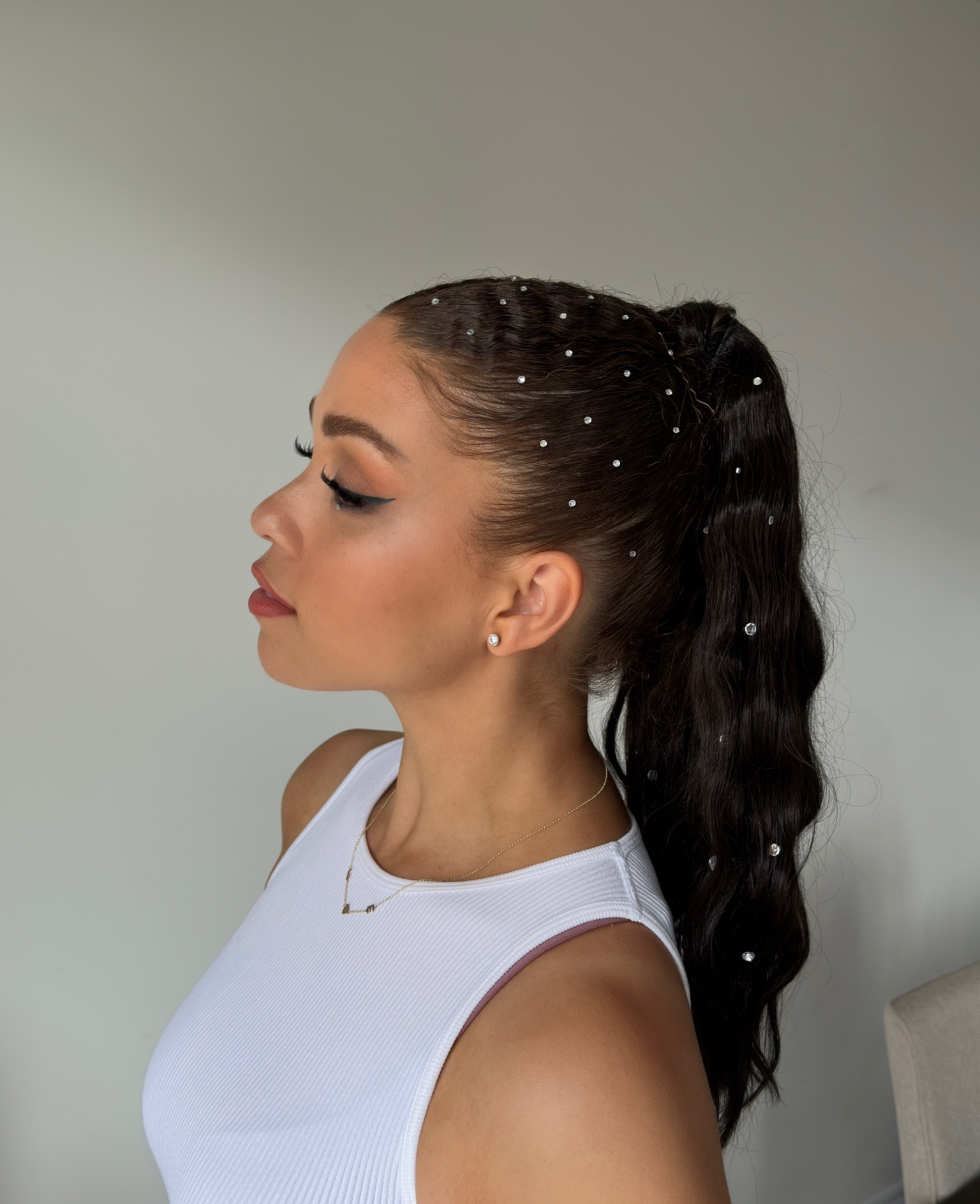 Concert hair, Renaissance your hair, bedazzled hair, bridal hair, engagement party hair, rehearsal dinner hair

#LTKwedding #LTKbeauty #LTKstyletip