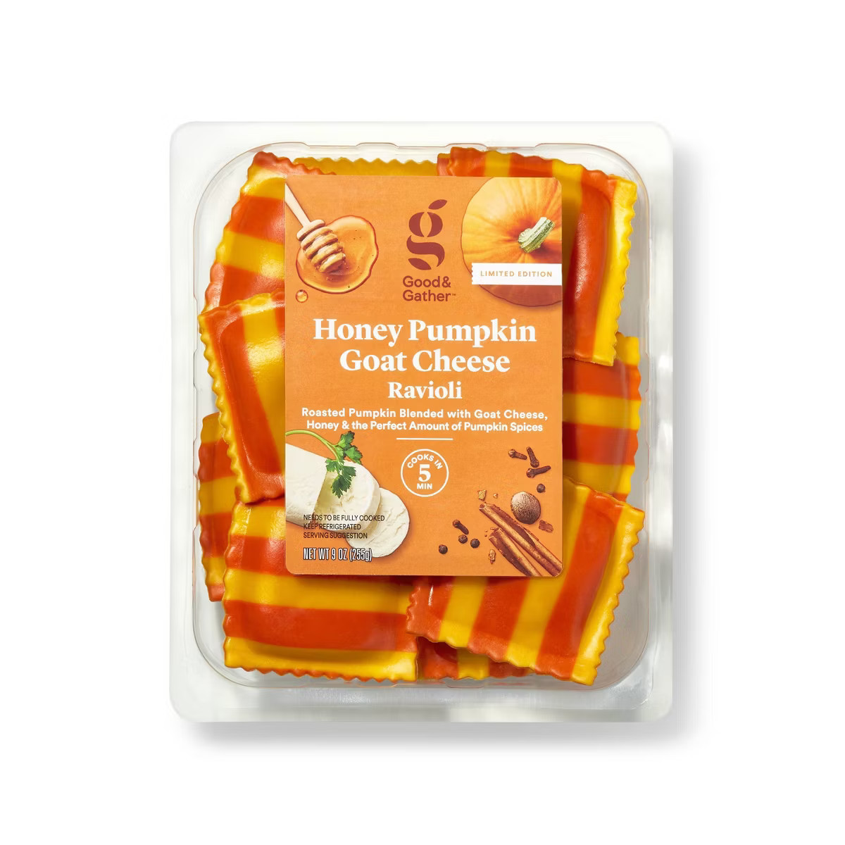 Honey Pumpkin Goat Cheese Ravioli - 9oz - Good & Gather™ | Target