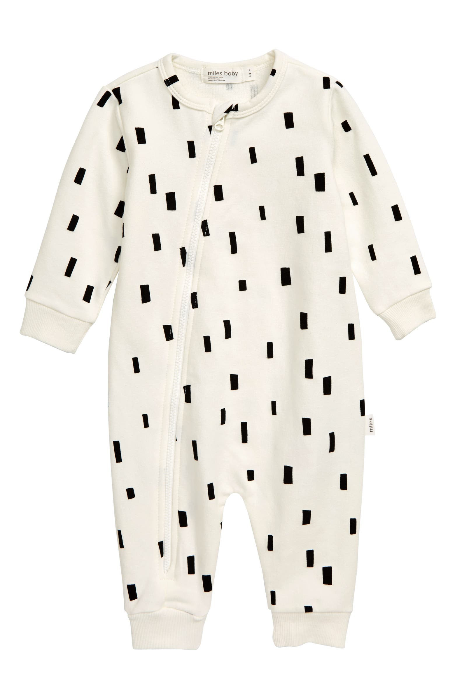 baby Asymmetrical Zip Romper | Nordstrom