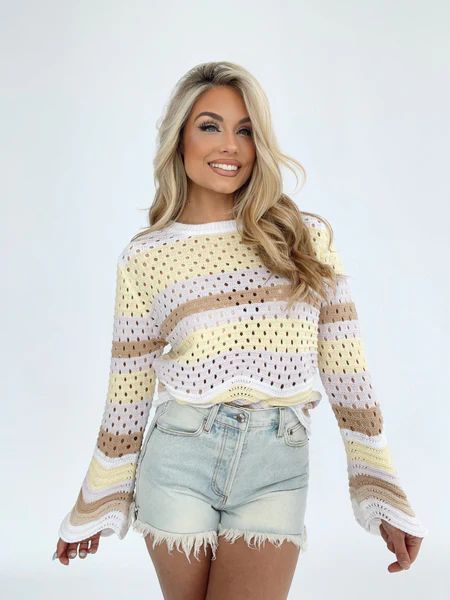 Summers With You Sweater | Lane 201 Boutique