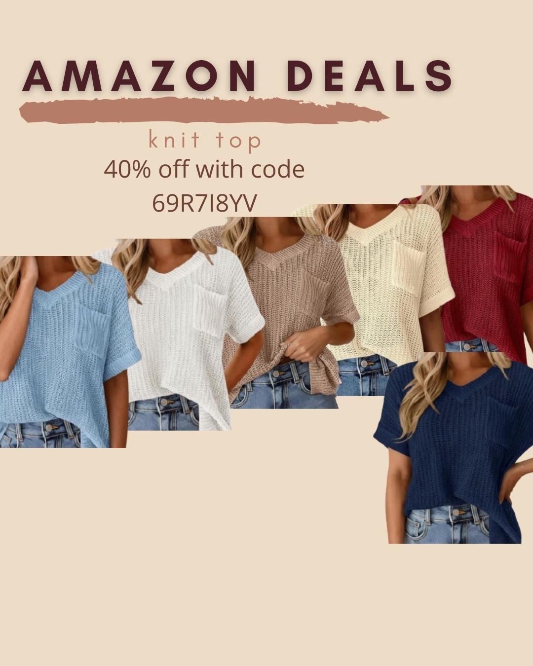 $14 ends 4/27

Amazon fashion
Amazon deals
Knit top
Crochet top


#LTKSaleAlert