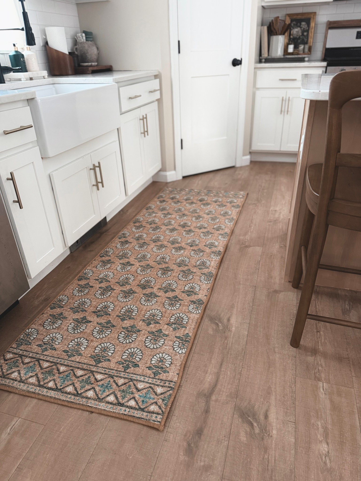 Block print memory foam kitchen runner

#LTKHome