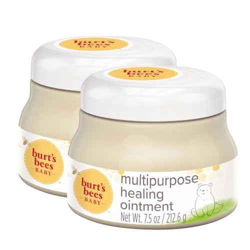 Burt's Bees Baby 100% Natural Origin Multipurpose Healing Ointment, Face & Body Baby Ointment – 7.5 Ounce Tub (Pack of 2) | Amazon (US)