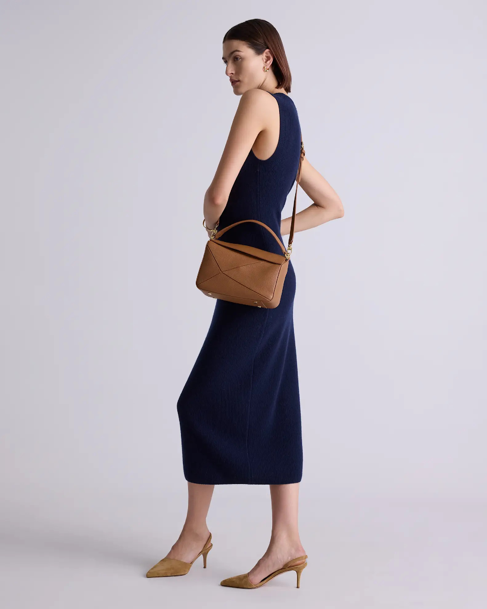Italian Leather Patchwork Crossbody | Quince