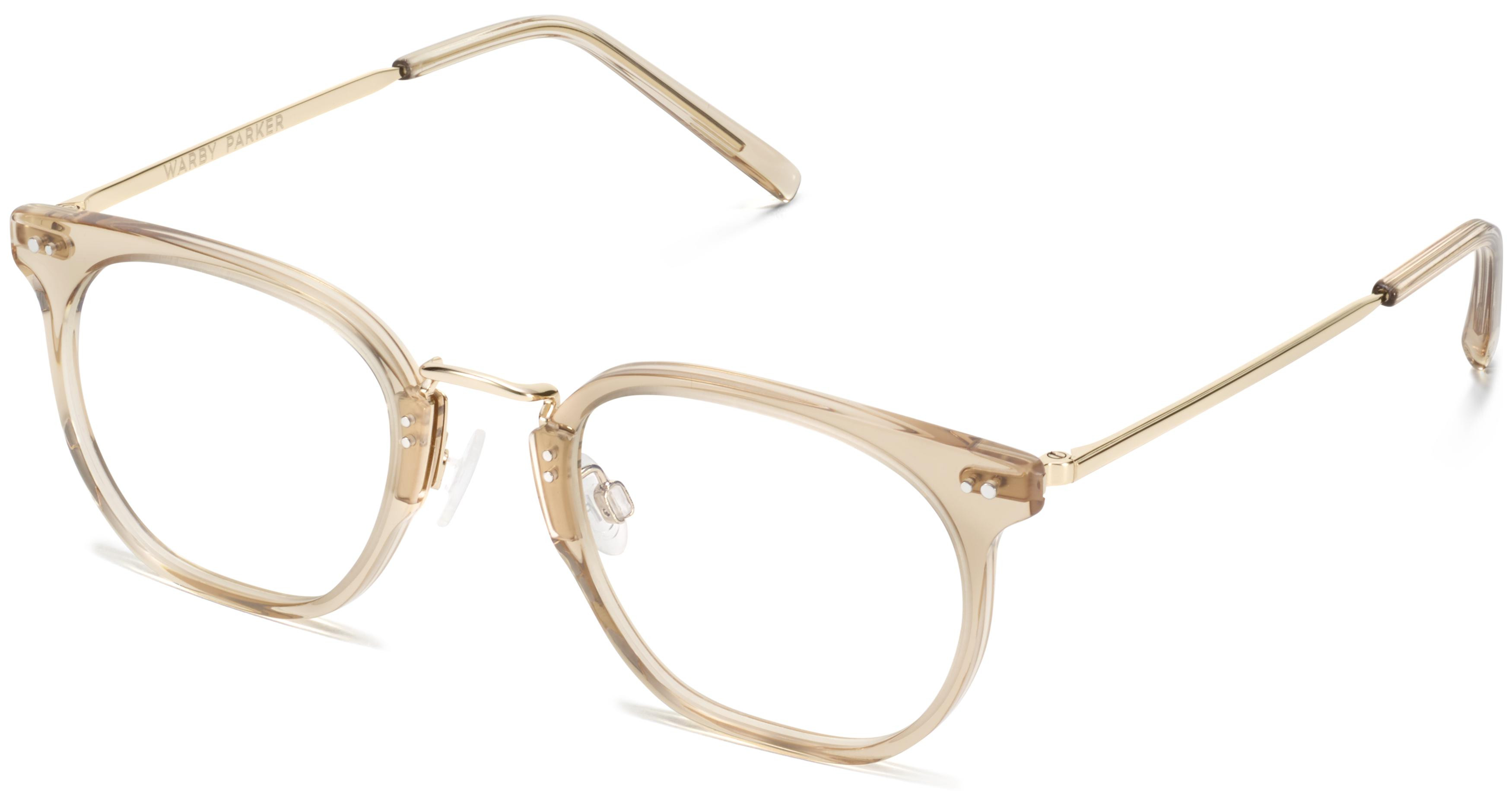Halton Eyeglasses in Nutmeg Crystal with Riesling | Warby Parker | Warby Parker (US)