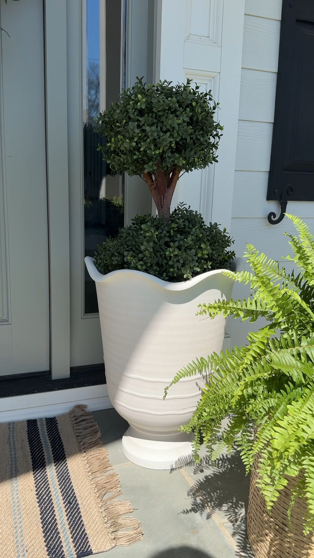 These @lowes planters are so beautiful and truly affordable! Under $50 and come in two sizes (this is the larger size). Perfect for your backyard or spring porch — I’m planning to use them all year long! Also linking a few other styles that caught my eye. 

#LTKSeasonal #LTKdayinmylife #LTKHome