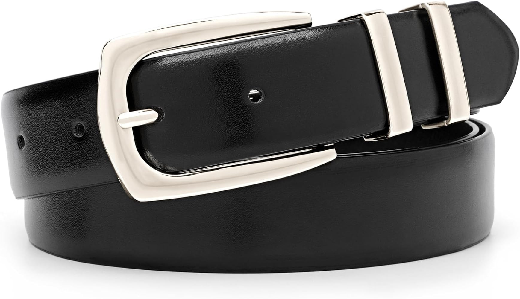 WHIPPY Women's Leather Belts for Jeans Pants Fashion Ladies Belt Gold Buckle Belts for Women | Amazon (US)