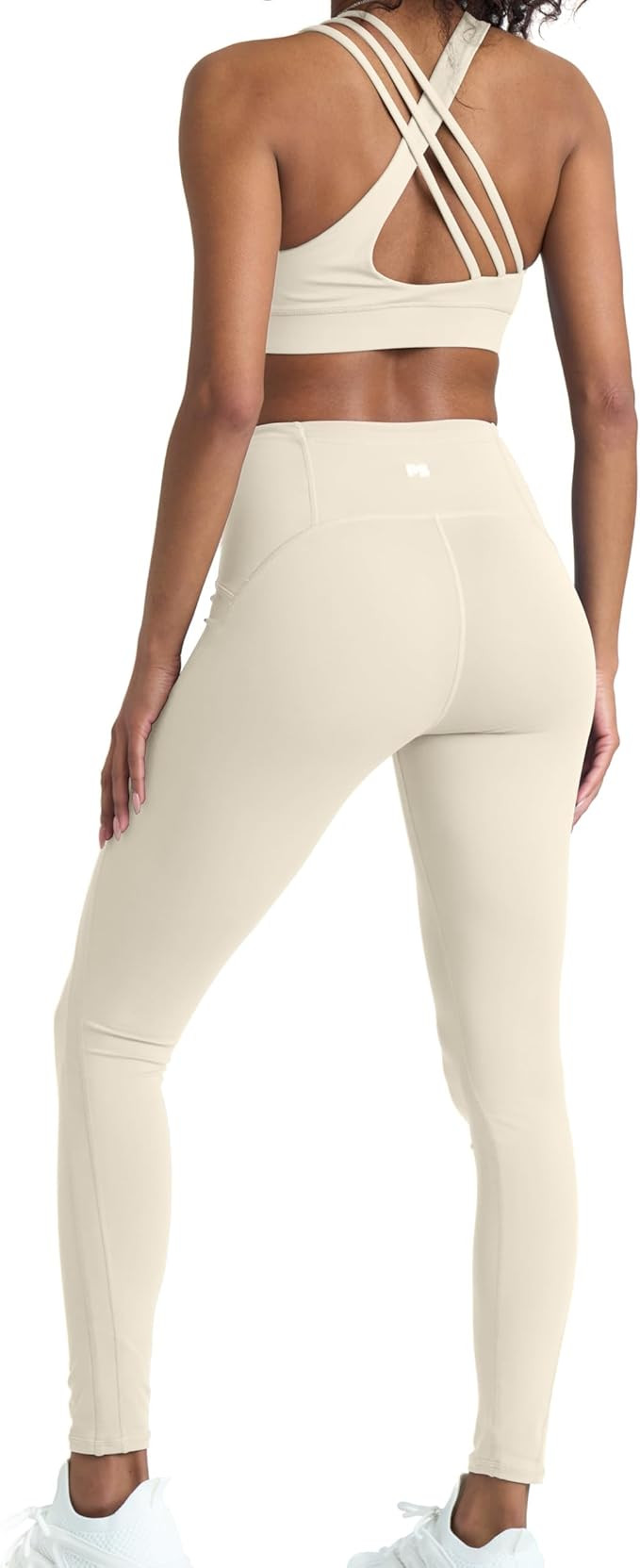 POPSUGAR 2 Piece Workout Sets for women, High Waist Leggings and Sports Bra Yoga Set Matching Gym... | Amazon (US)