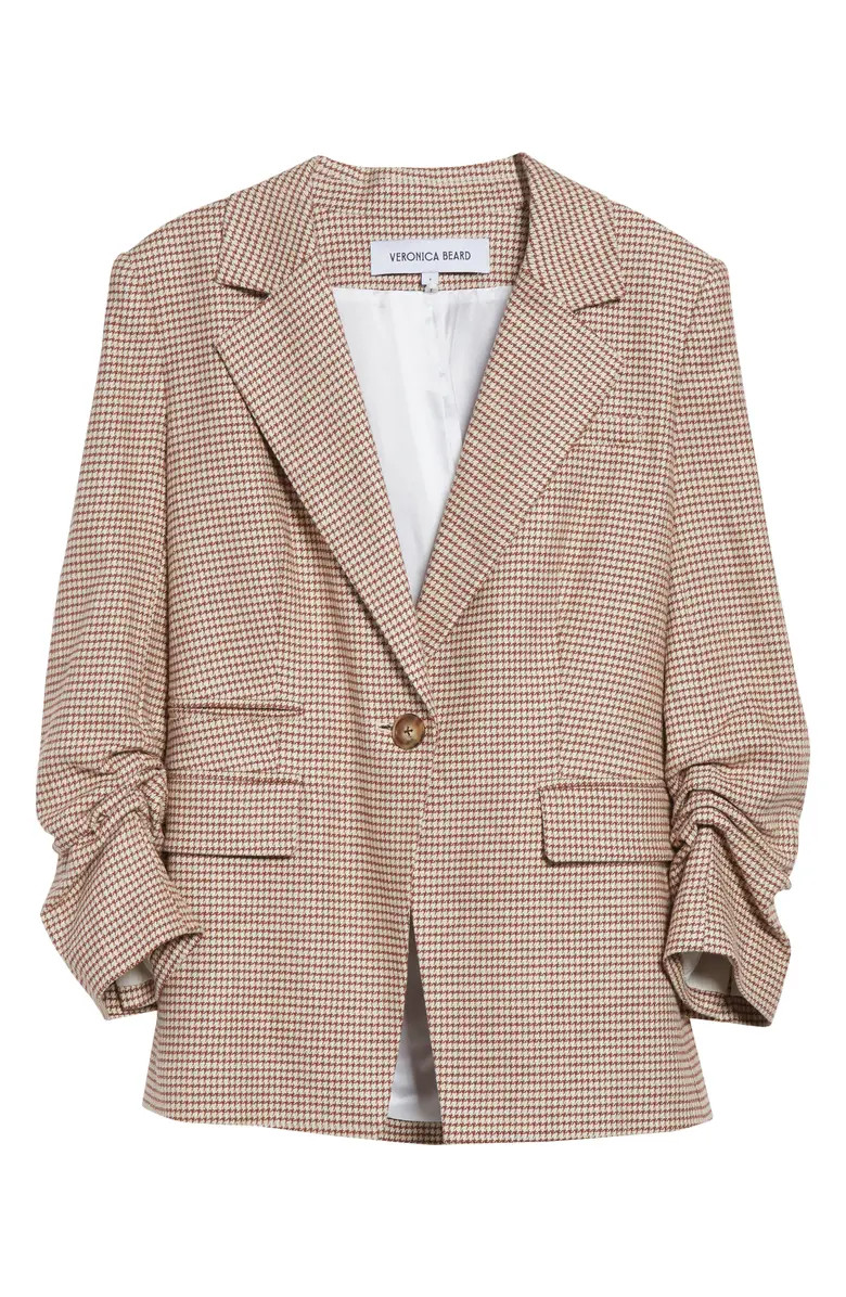 Battista Houndstooth Check Dickey Jacket | Nordstrom