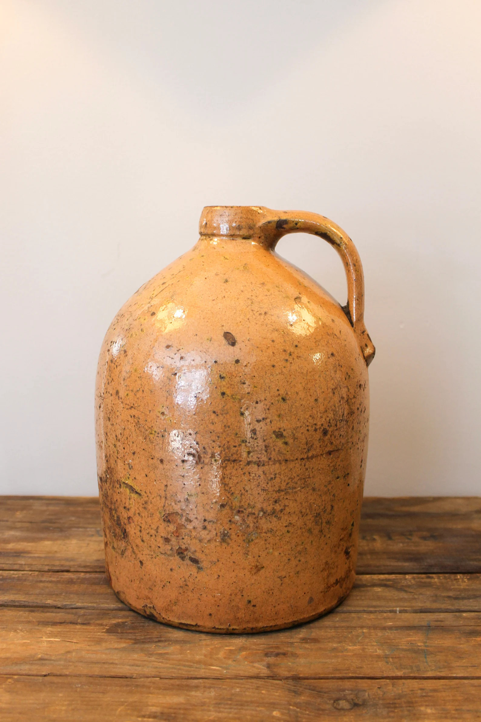 Antique Redware 2 Gallon Jug Stoneware Crock - Etsy Canada | Etsy (CAD)