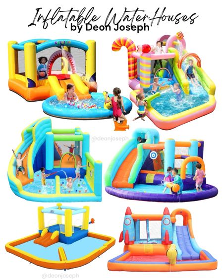 Looking for something fun to buy your kids this sunmer? These inflatable water houses are perfect for your kiddos! 

#LTKhome #LTKkids #LTKSeasonal