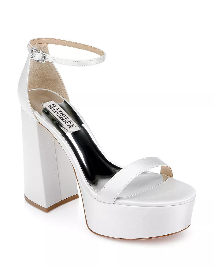 Women's Party Embellished Buckle High Heel Platform Sandals | Bloomingdale's (US)