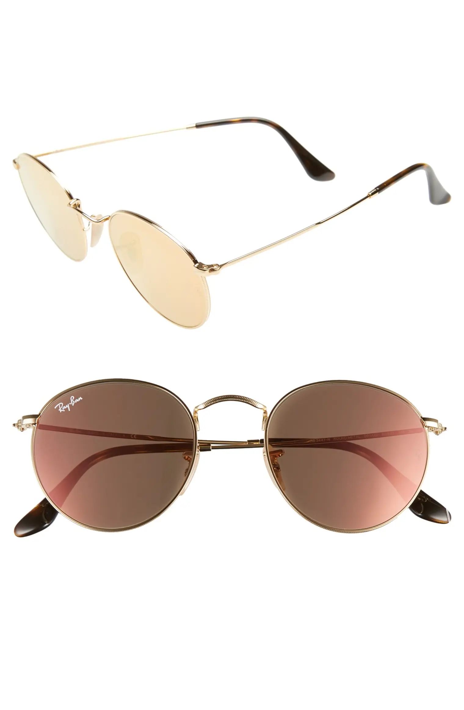Icons 50mm Round Sunglasses | Nordstrom