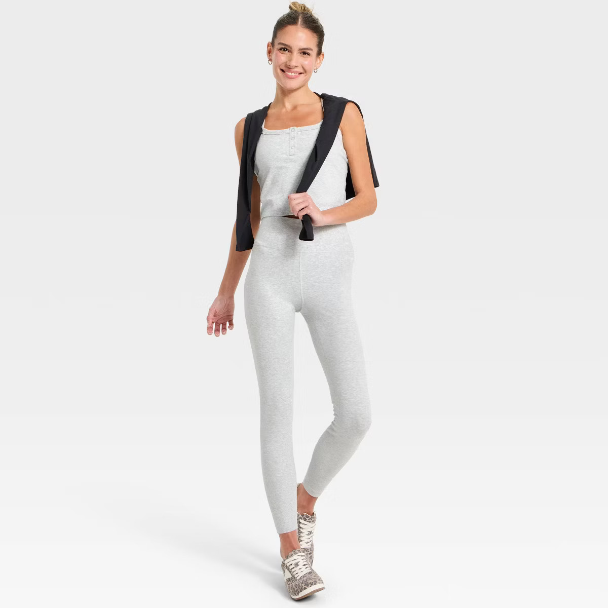 Women's Cotton Balance High-Rise Leggings - All In Motion™ | Target