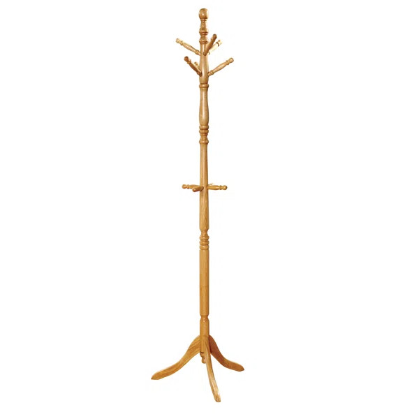 Sanderson Freestanding Solid Wood Coat Rack | Wayfair North America