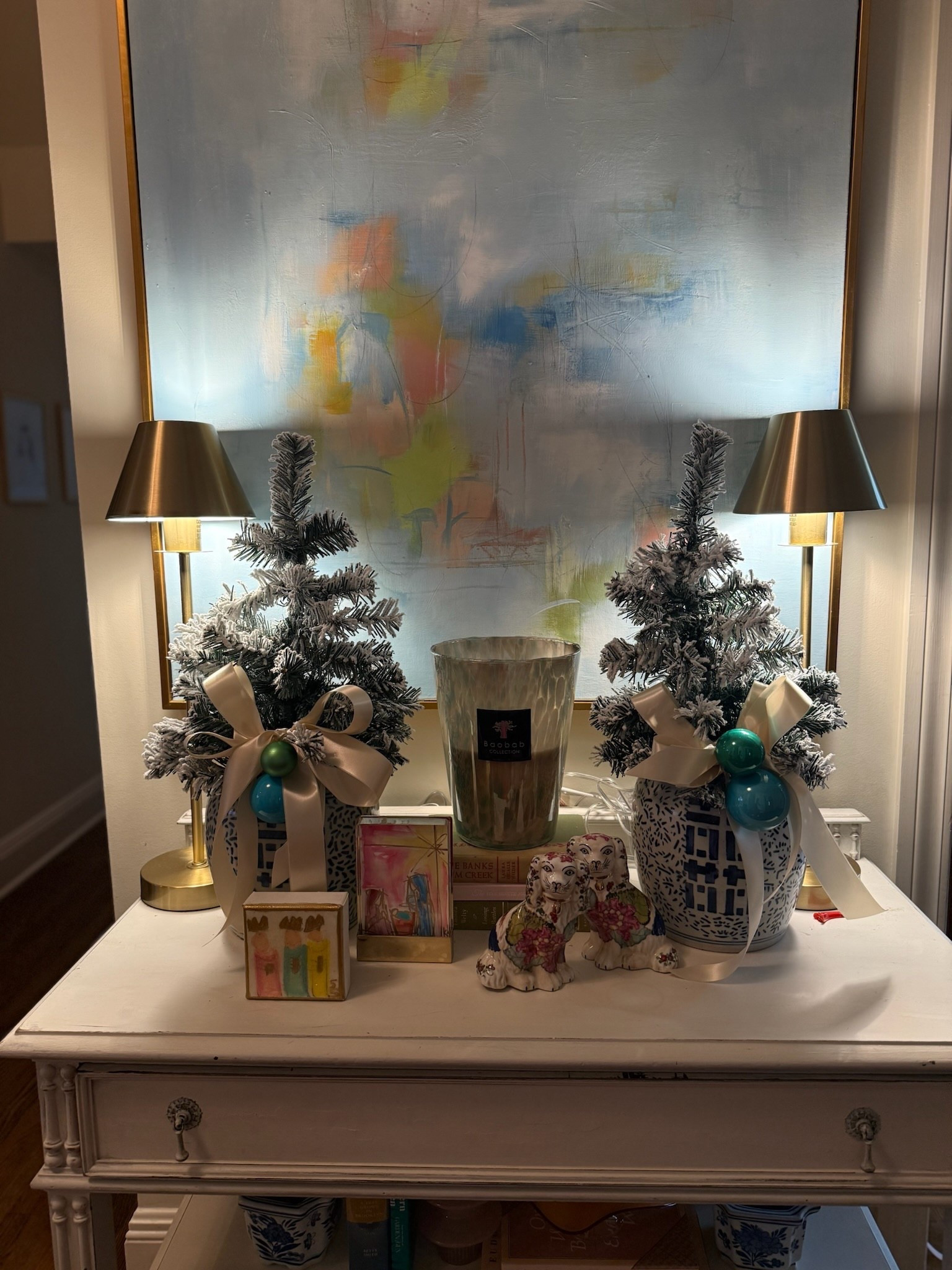 Obsessed with my mini flocked trees I potted in my jars! Such a cute way to make your everyday items Christmas! 

#LTKSeasonal #LTKHoliday #LTKHome