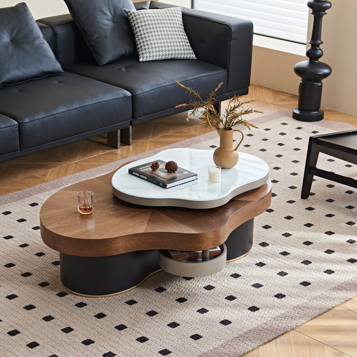 Love furniture that looks designer but is actually practical ✨ This modern coffee table checks all the boxes—style, storage, and versatility.#LTKHomeInspo #WayfairDailyDeals #ModernFurnitureStyle #CoffeeTableDecor #LivingRoomUpdate #HomeUpgrade #AffordableDecor #LTKFinds

#LTKSeasonal #LTKHome #LTKSaleAlert