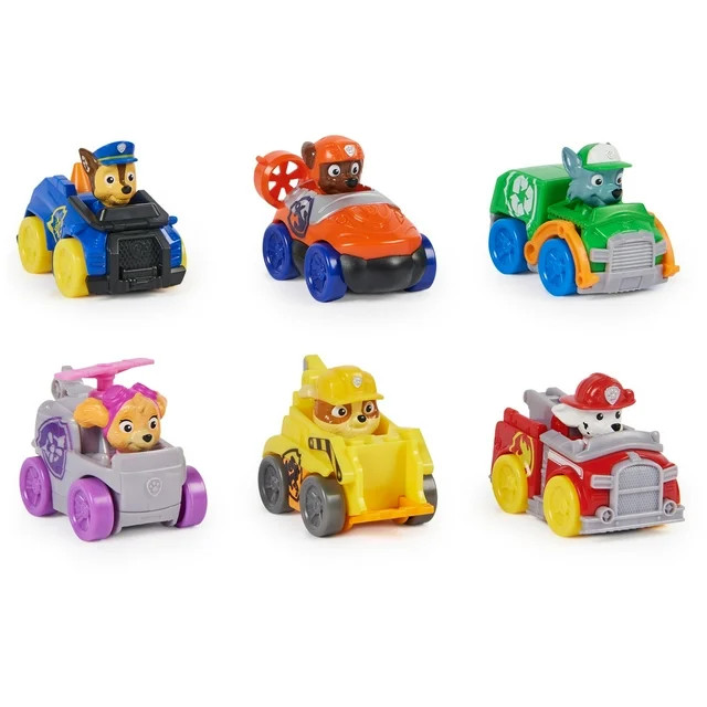 PAW Patrol: Pup Squad Racers, 6-Piece Vehicle Set | Walmart (US)
