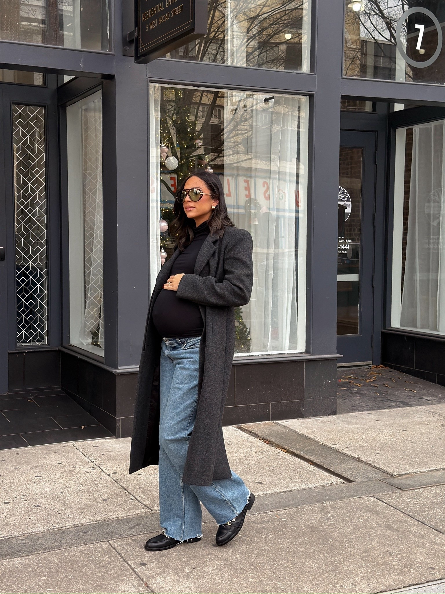 My favorite outfit from 2025 🤩 Wearing size S turtleneck, size 29 jeans and size M wool coat 

Errands outfit 
Casual outfit 
Winter outfit 
Winter fashion
Wool coat outfit
Winter coat outfit  

#LTKBump #LTKSeasonal #LTKFindsUnder100