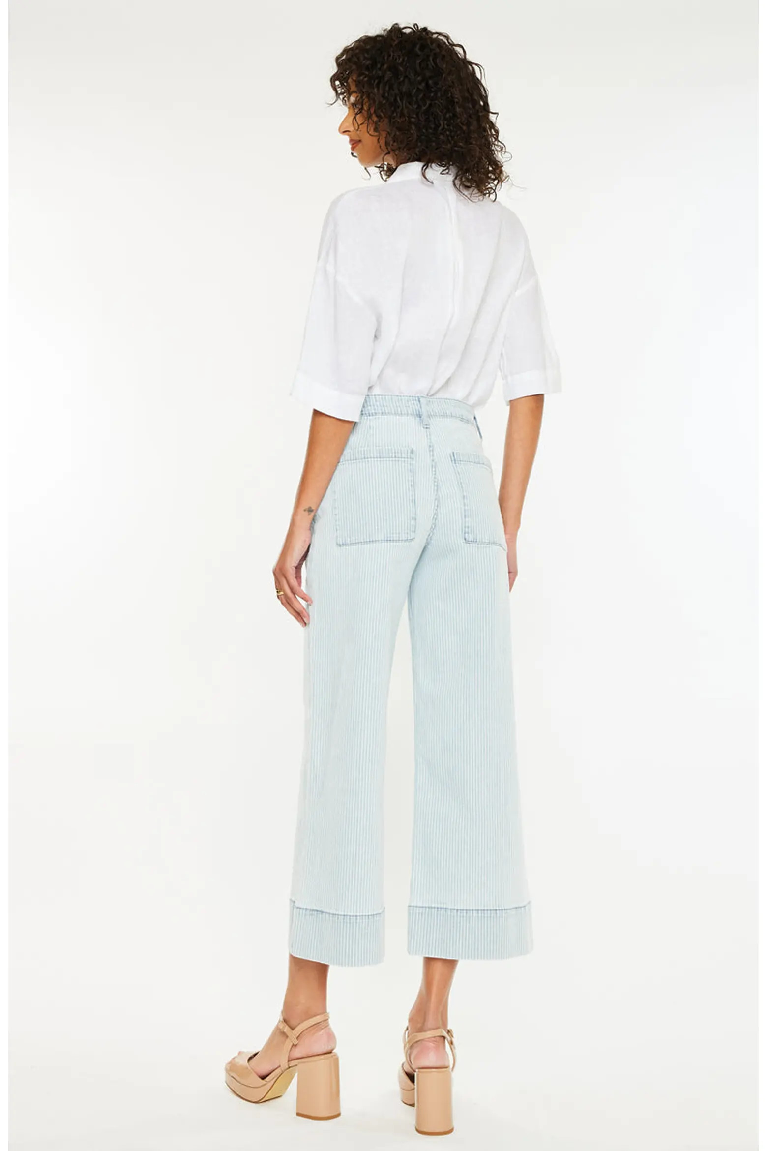 Jace High Rise Crop Wide Leg Jeans (Women) | Nordstrom | Nordstrom