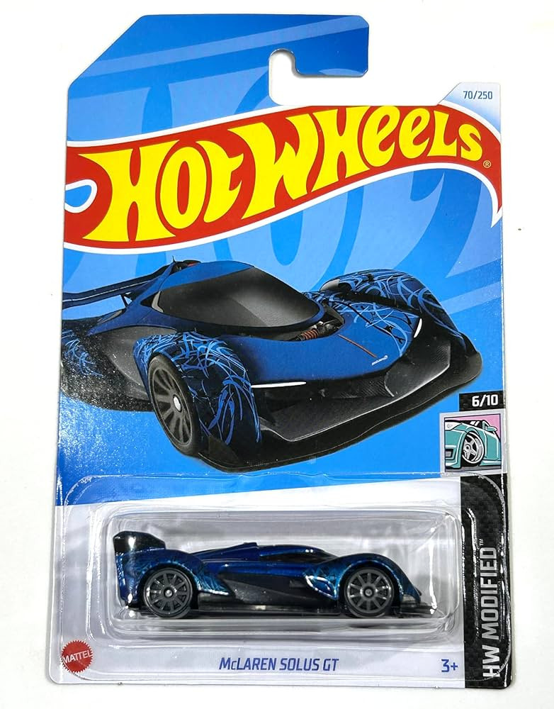 Hot Wheels 2024 - McLaren Solus GT - Blue - HW Modified 6/10 | Amazon (US)