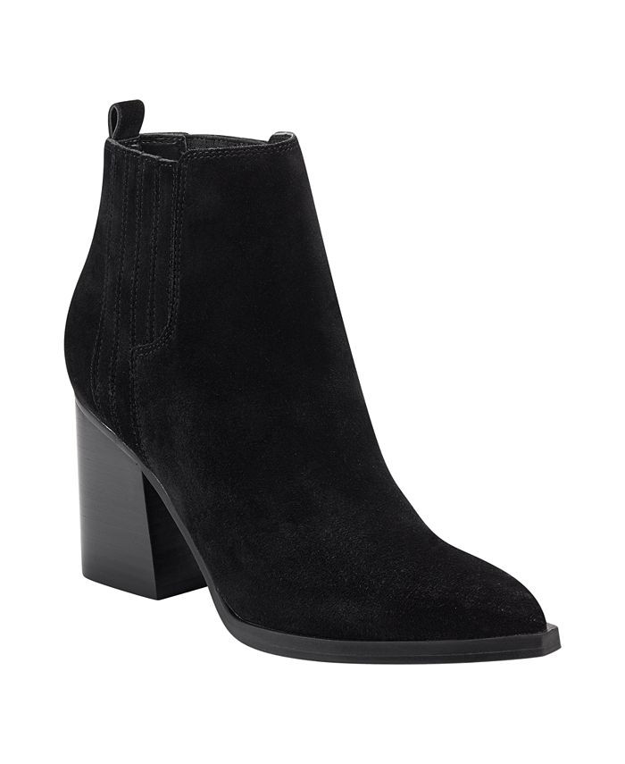 Marc Fisher Women's Matter Block Heel Booties & Reviews - Booties - Shoes - Macy's | Macys (US)