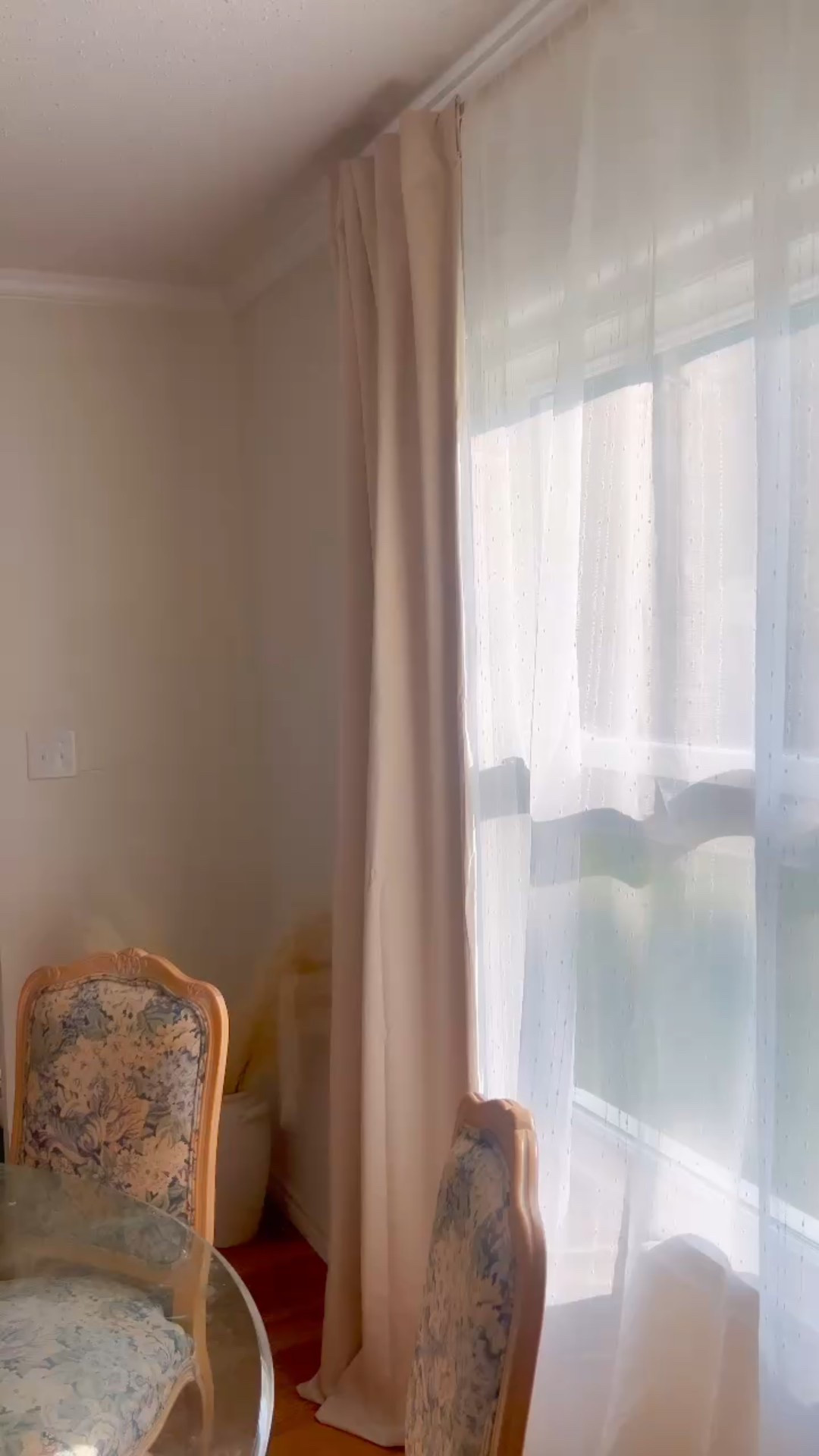 Custom drapes with @halfpricedrapes #ad ✨ We love the velvet privacy drapes paired with the sheer linen, giving elevated peace & luxury! #HPDAtHome #HalfPriceDrapes 

#LTKSeasonal #LTKFamily #LTKHome