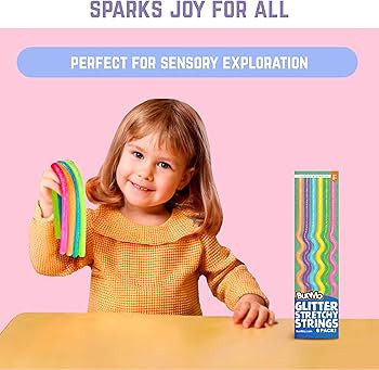 BUNMO Stocking Stuffers for Kids - Stretchy Sensory Strings - Stimulating & Addictive Sensory Toy... | Amazon (US)
