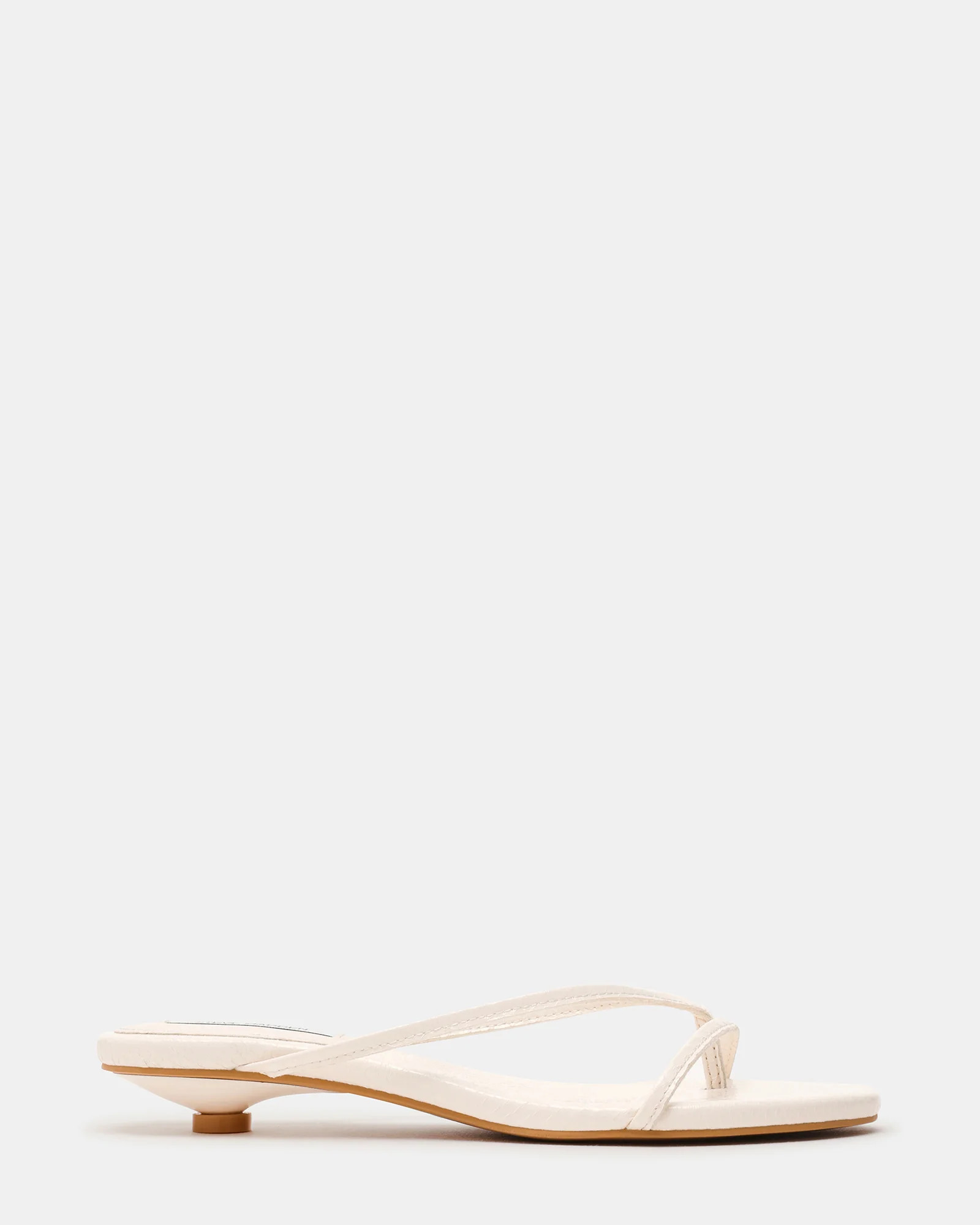 TERRY Bone Snake Thong Women's Kitten Heel | Steve Madden (US)