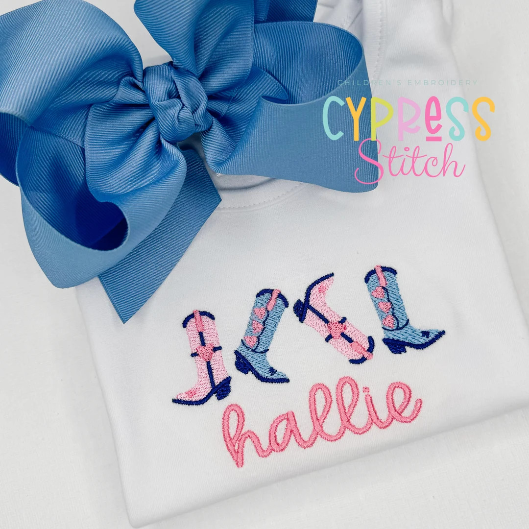 Cowboy cowgirl toddler monogram shirt, cowgirl toddler monogram shirt, boots, cowboy hat | Etsy (US)