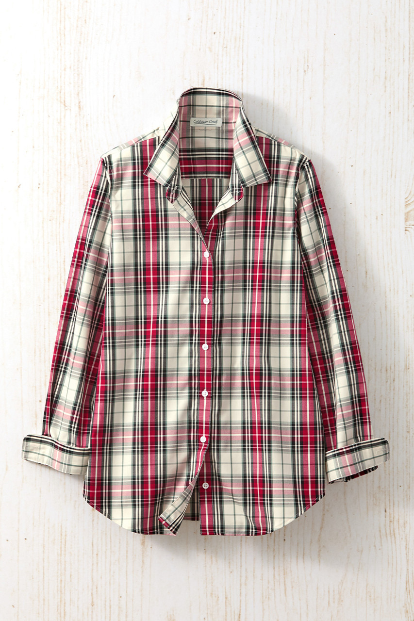 Wrapped in Plaid No Iron Shirt | Coldwater Creek