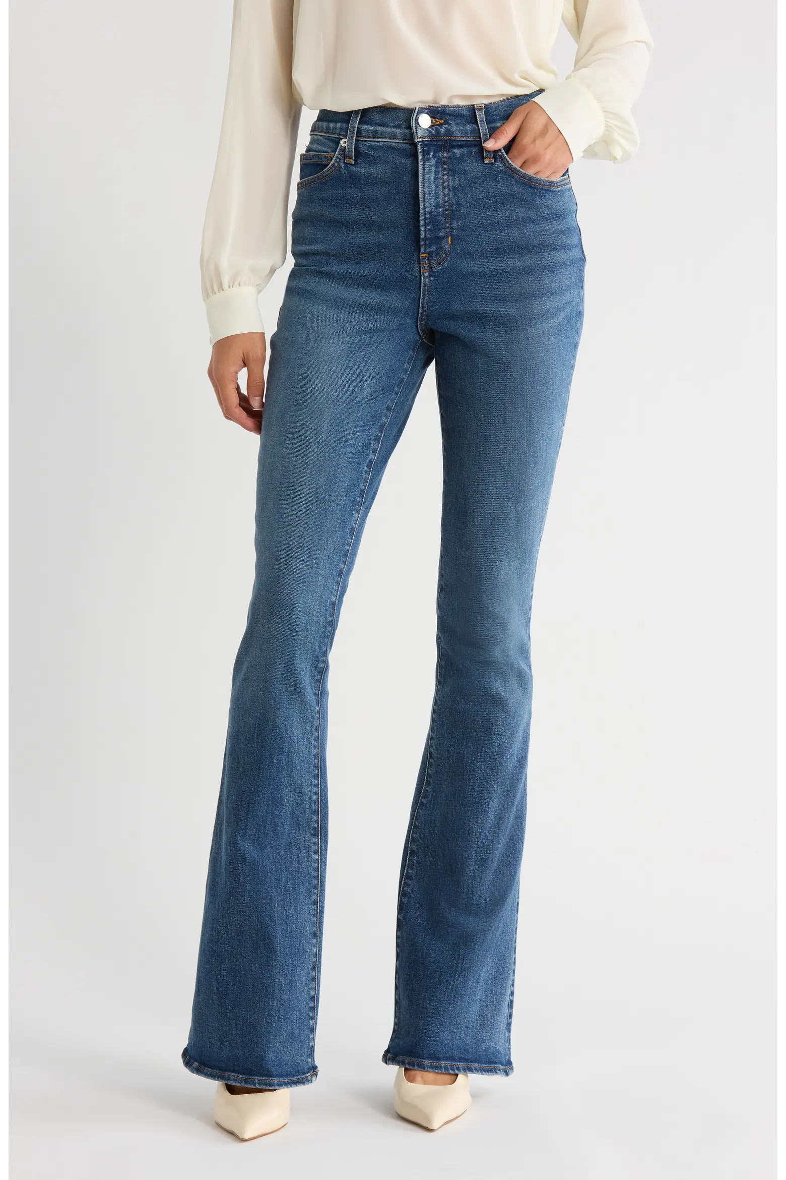 Veronica Beard Beverly Flare Jeans (Women) | Nordstromrack | Nordstrom Rack