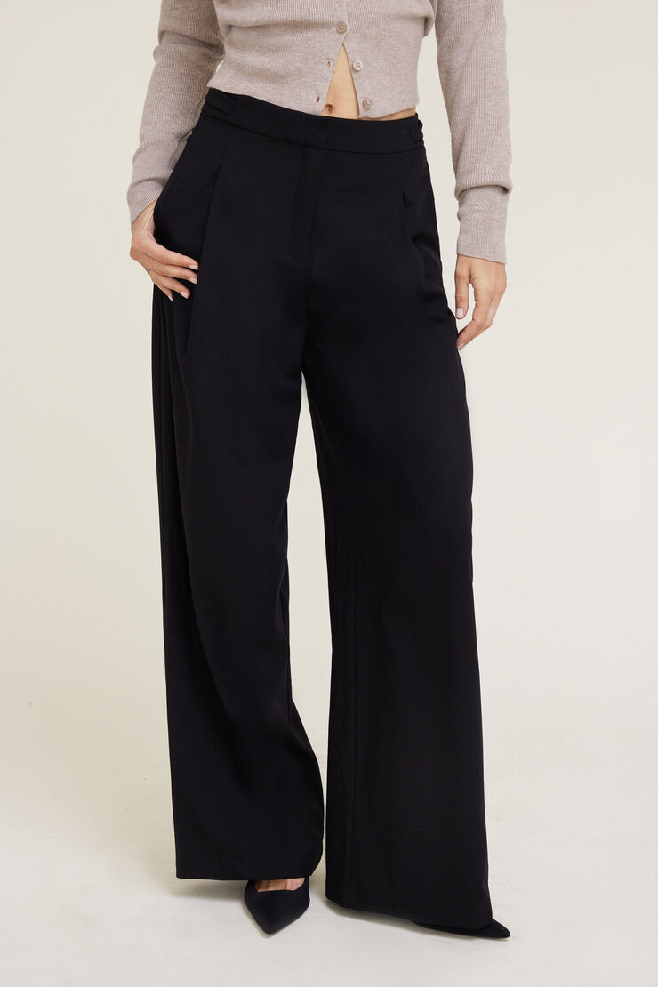 Leni Pleated Wide Leg Pants | Dynamite Clothing