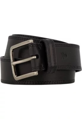 Frye 35 millimeter black leather dress belt