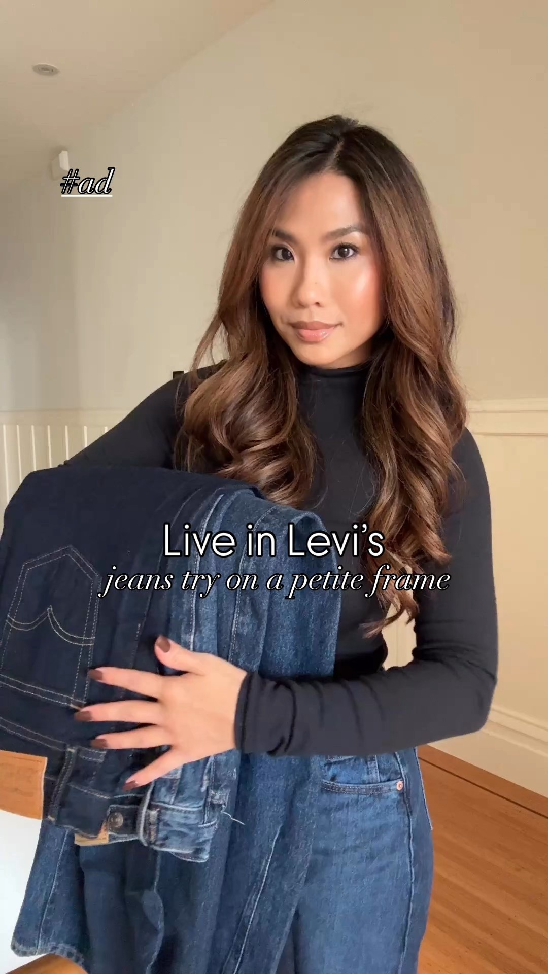 #ad #liveinlevis #targetpartner #target @levis @target 

Refresh your jeans this season with @levis at @target! Which style is your favorite? Mine is the 728 High-Rise Wide Leg Jeans in Retro Rinse Wash 👖

Other styles shown:
Cinch Barrel Jeans in New Shades Wash
501 Curve Jeans in Mild Salsa Wash

You can shop these Levi’s styles online or in-store at Target and on my LTK for under $75! 