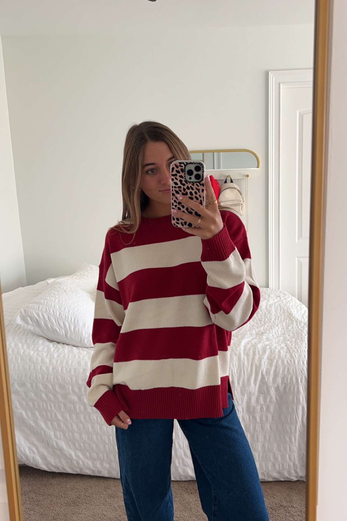 wearing an xs/s