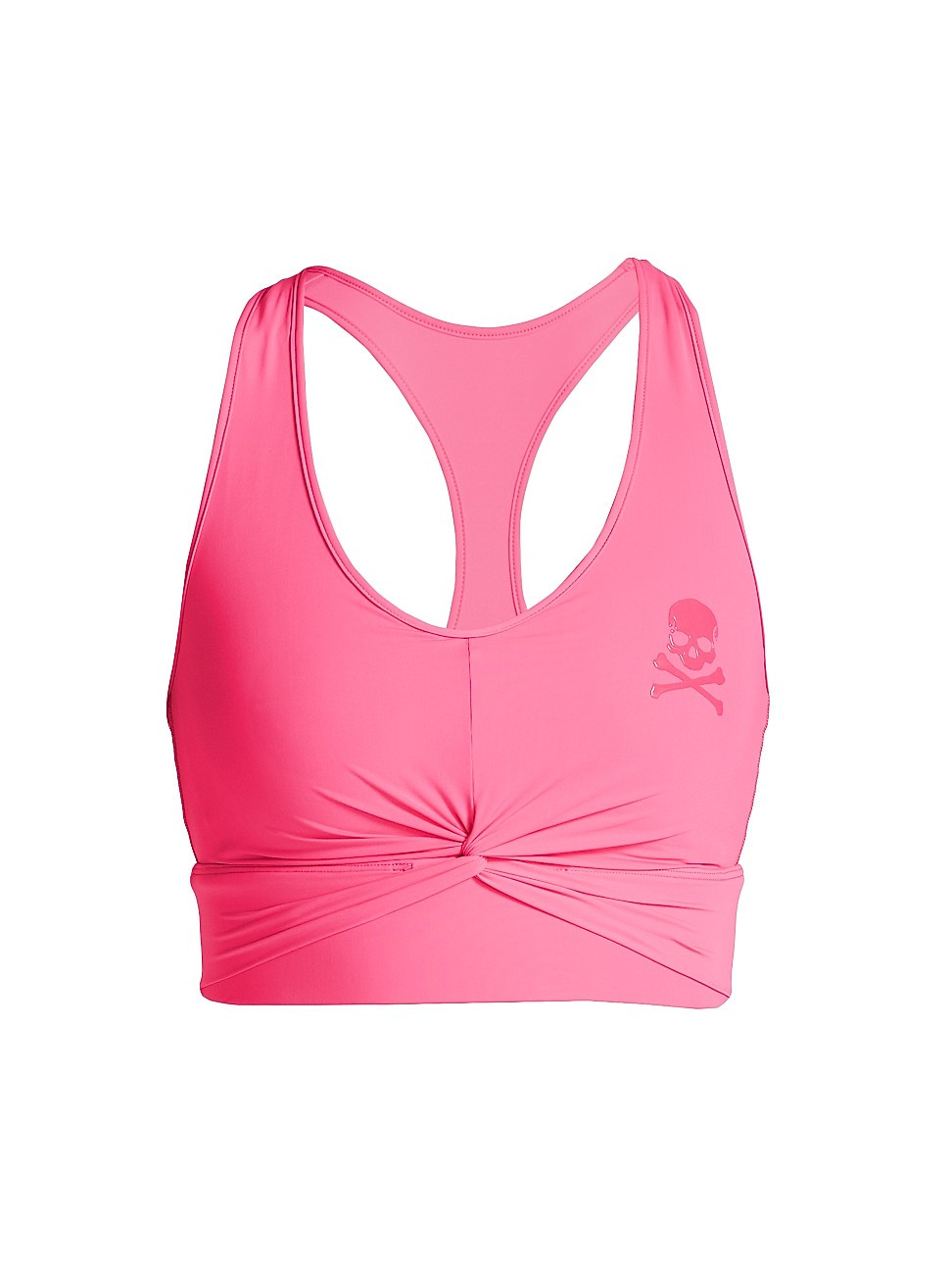 Twist-Front Sports Bra | Saks Fifth Avenue