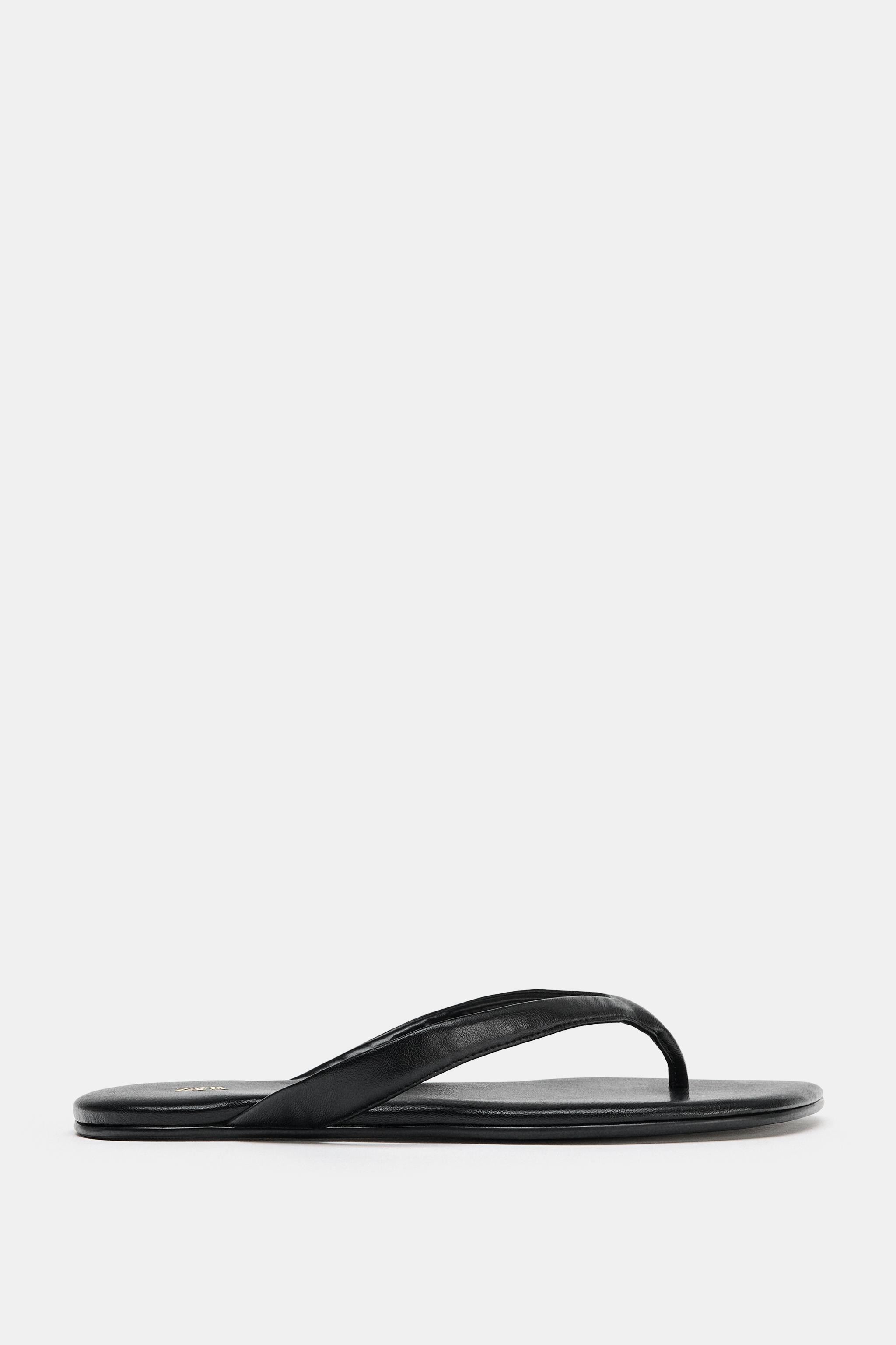 FLAT STRAP SANDALS | Zara UK