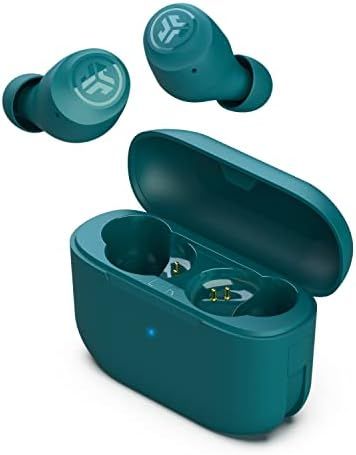JLab Go Air Pop True Wireless Bluetooth Earbuds + Charging Case | Teal | Dual Connect | IPX4 Sweat R | Amazon (US)
