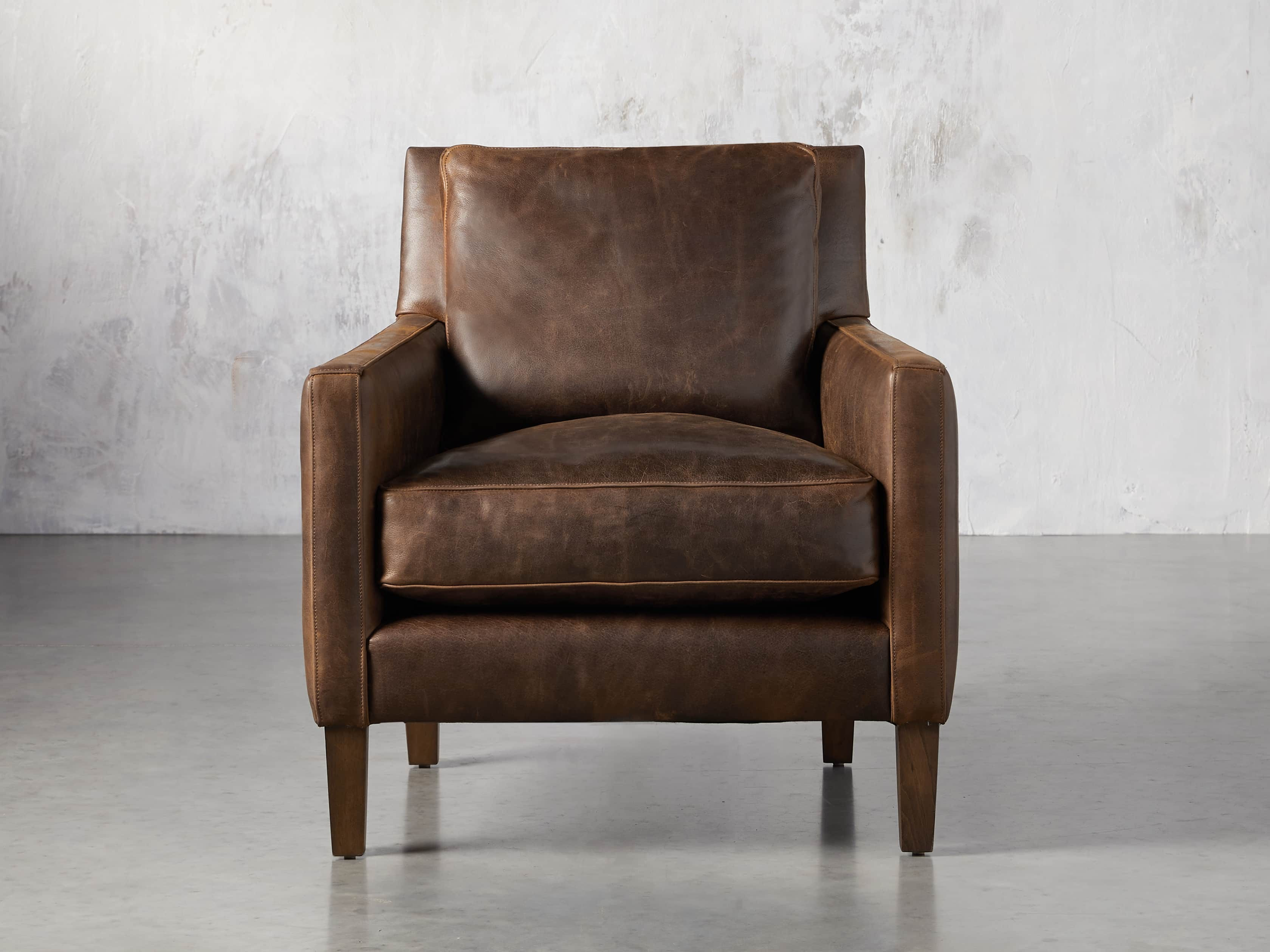 Kenley Leather Chair | Arhaus